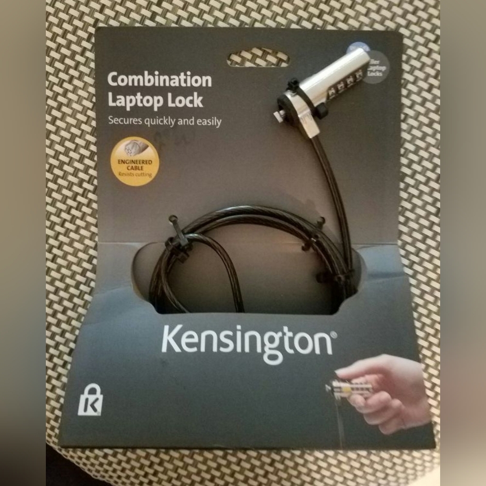 Kensington Combination Laptop Lock